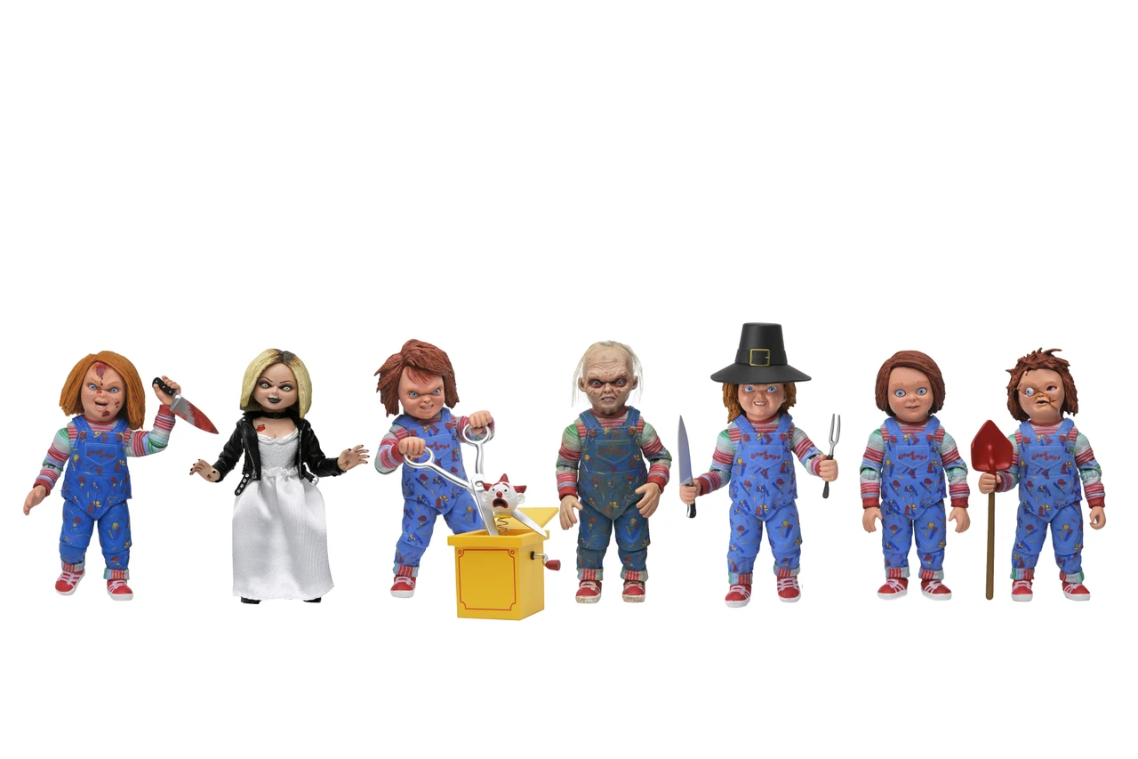 NECA Chucky Wave 2 – Figurina Articulata Blind Box, 1 Bucata Aleatorie [1]