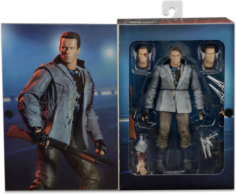 NECA The Terminator Tech Noir T-800 Ultimate 7 inch Action Figure [2]