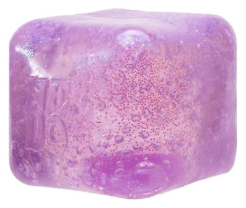 NeeDoh Squeeze Ball Nice Cube Glitter & Glow 5 cm Display (12) [4]