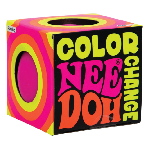Jucarii - NeeDoh Squeeze Balls 6 cm Color Changing NeeDoohs Display (12)