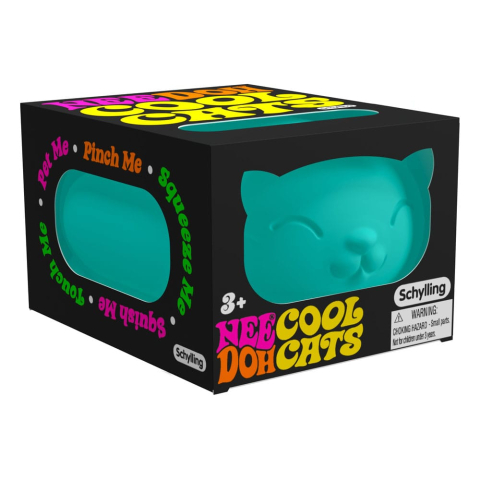 Jucarii - NeeDoh Squeeze Figures 11 cm Cool Cats Display (12)