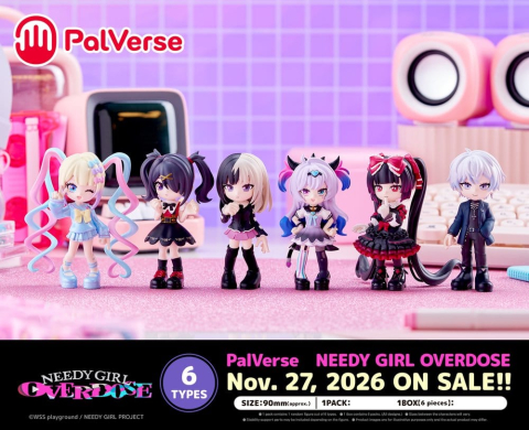 Needy Girl Overdose PalVerse Mini Figures Blind Box Display (6) [15]
