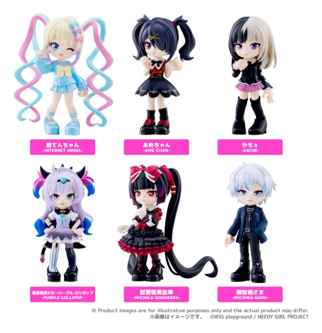Needy Girl Overdose PalVerse Mini Figures Blind Box Display (6) [9]