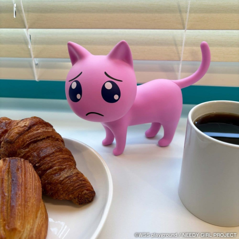 Needy Girl Overdose Soft Vinyl Figure Cat Sorry 15 cm [2]