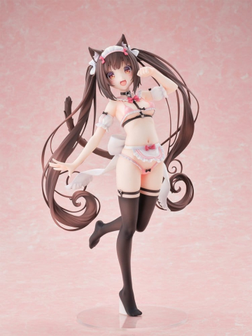 PRECOMENZI - Nekopara PVC Figure 1/5.5 Chocola Micro Bikini Maid -STD Edition- 30 cm