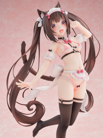 Nekopara PVC Figure 1/5.5 Chocola Micro Bikini Maid -STD Edition- 30 cm [7]
