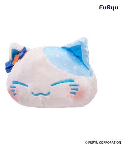 PRECOMENZI - Nemuneko Cat Big Plush Figure Blue 35 cm