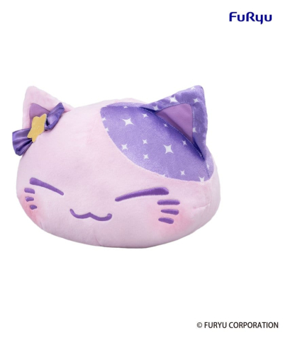 PRECOMENZI - Nemuneko Cat Big Plush Figure Purple 35 cm