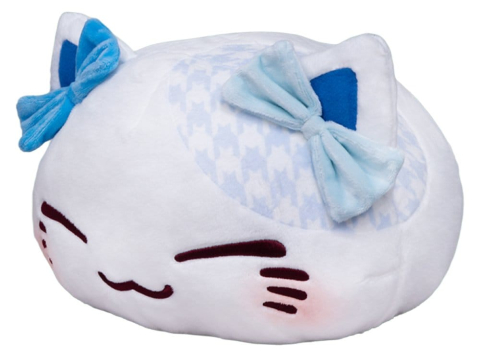 PRECOMENZI - Nemuneko Plush Figure Cat Ribbon Big Blue Ver. 30 cm