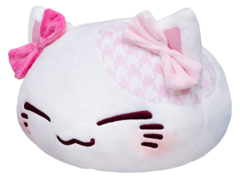 PRECOMENZI - Nemuneko Plush Figure Cat Ribbon Big Pink Ver. 30 cm