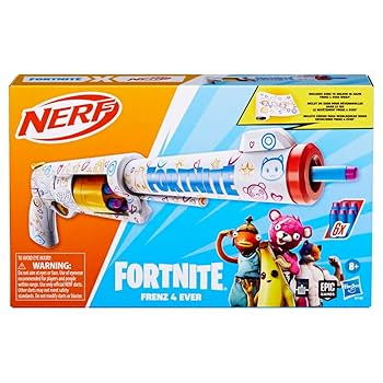 Jocuri si jucarii - NERF Fortnite Frenz 4 Ever Blaster