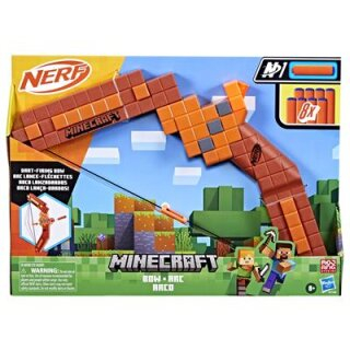 Jocuri si jucarii - Nerf Nerf Minecraft Bow