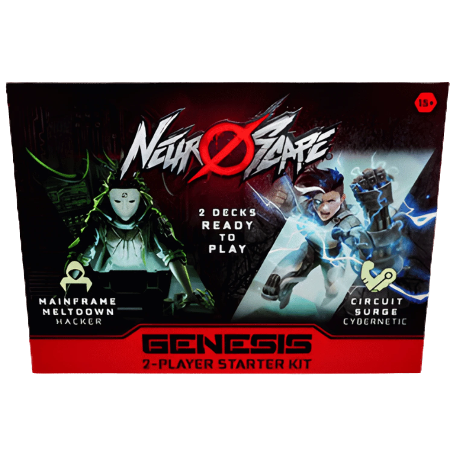 Trading Card Games - Neuroscape Genesis Unlimited 2-Player Starter Kit - Hacker & Cybernetic