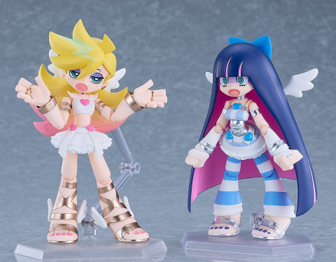 New Panty & Stocking with Garterbelt Figma Action Figures 2-Pack Panty & Stocking: Angel ver. 12 cm [2]