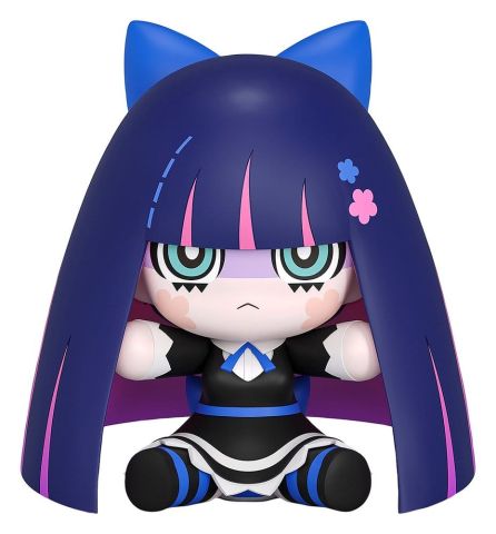 PRECOMENZI - New Panty & Stocking with Garterbelt Huggy Good Smile Chibi Figure Stocking 6 cm