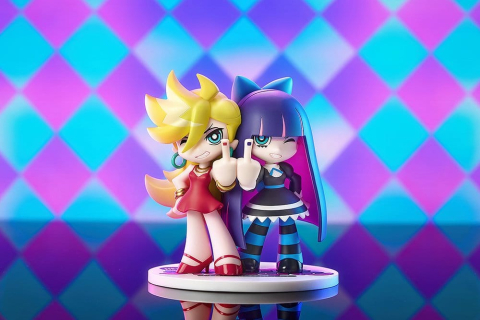 New Panty & Stocking with Garterbelt Mini Memory Mini Figure Panty & Stocking 10 cm [3]
