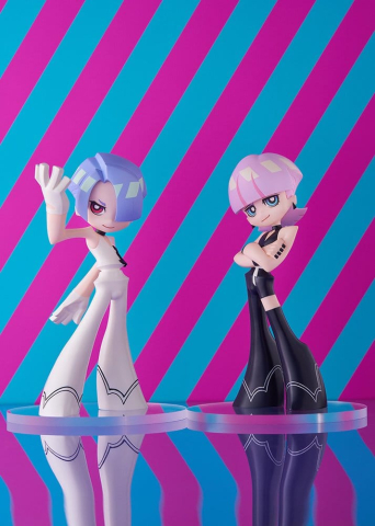 PRECOMENZI - New Panty & Stocking with Garterbelt Pop Up Parade PVC Figures 2-Pack Polyester & Polyurethane 14 cm