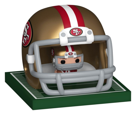 PRECOMENZI - NFL Bitty POP! Helmets Vinyl Figures NFC Series 1 Assortment (12)