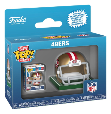 NFL Bitty POP! Helmets Vinyl Figures NFC Series 1 Assortment (12) [1]