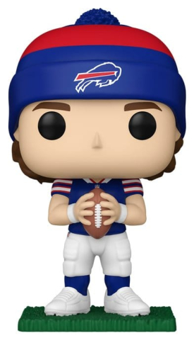 NFL POP! Vinyl Figure : Bills- Josh Allen (Beanie) 9 cm [1]
