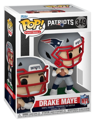 Collectibles - NFL POP! Vinyl Figure Drake Maye 9 cm