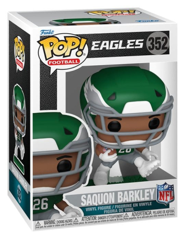 Collectibles - NFL POP! Vinyl Figure : Eagles- Saquon Barkley 9 cm