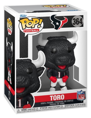 Collectibles - NFL POP! Vinyl Figure Mascots: Texans- Toro 9 cm
