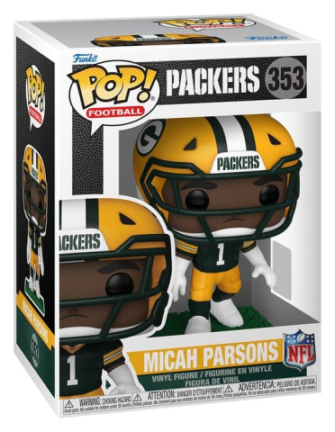 Collectibles - NFL POP! Vinyl Figure : Packers - Micah Parsons 9 cm