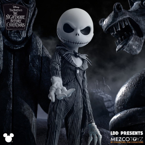 Nightmare Before Christmas LDD Presents Doll Jack Skellington 25 cm [6]