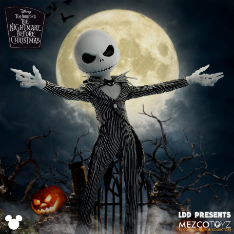 Nightmare Before Christmas LDD Presents Doll Jack Skellington 25 cm [2]