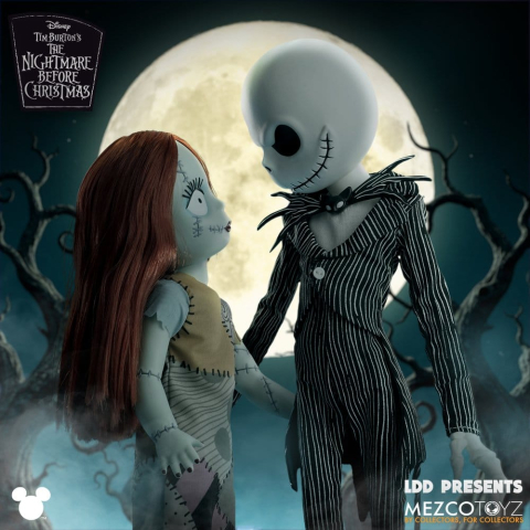 PRECOMENZI - Nightmare Before Christmas LDD Presents Doll Jack Skellington 25 cm