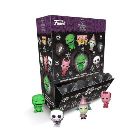 Nightmare before Christmas Pocket POP! Vinyl Figure Coal 4 cm Display (12) [1]
