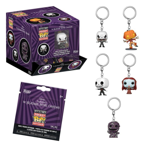Nightmare before Christmas POP! Vinyl Keychains 4 cm Display (12) [1]