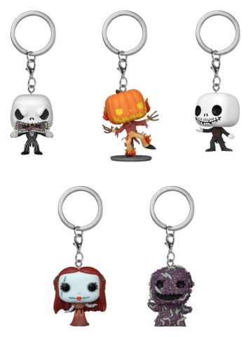 Fashion & Accessories - Nightmare before Christmas POP! Vinyl Keychains 4 cm Display (12)