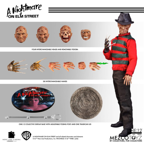 Nightmare On Elm Street Action Figure 1/12 Freddy Krueger 17 cm [13]