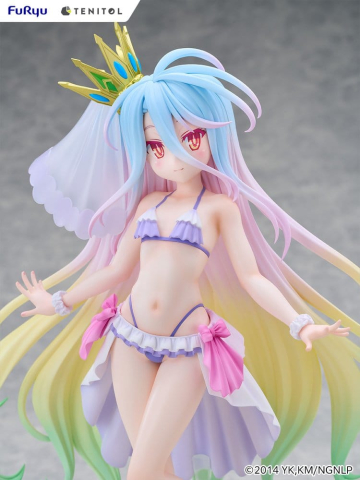 No Game No Life Tenitol Tall PVC Figure Shiro swimwear dress Ver. 29 cm [5]