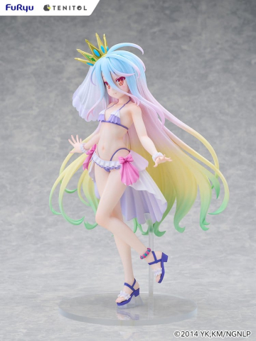 Collectibles - No Game No Life Tenitol Tall PVC Figure Shiro swimwear dress Ver. 29 cm