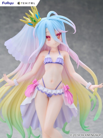 No Game No Life Tenitol Tall PVC Figure Shiro swimwear dress Ver. 29 cm [4]