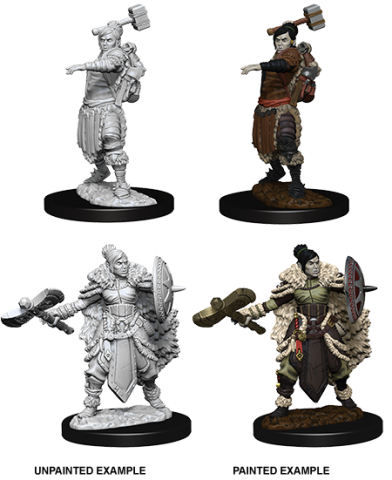 Noutati - Nolzur's Marvelous Miniatures Female Half-Orc Barbarian