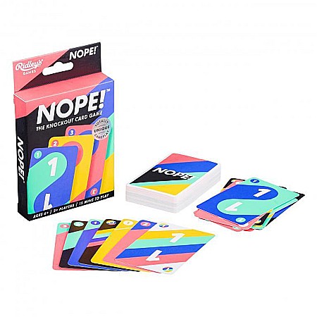Card Games (jocuri cu carti) - Nope! The Knockout Card Game
