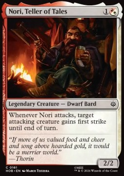 Magic: The Gathering Singles - Nori, Teller of Tales The Hobbit - Singles 161 FOILED