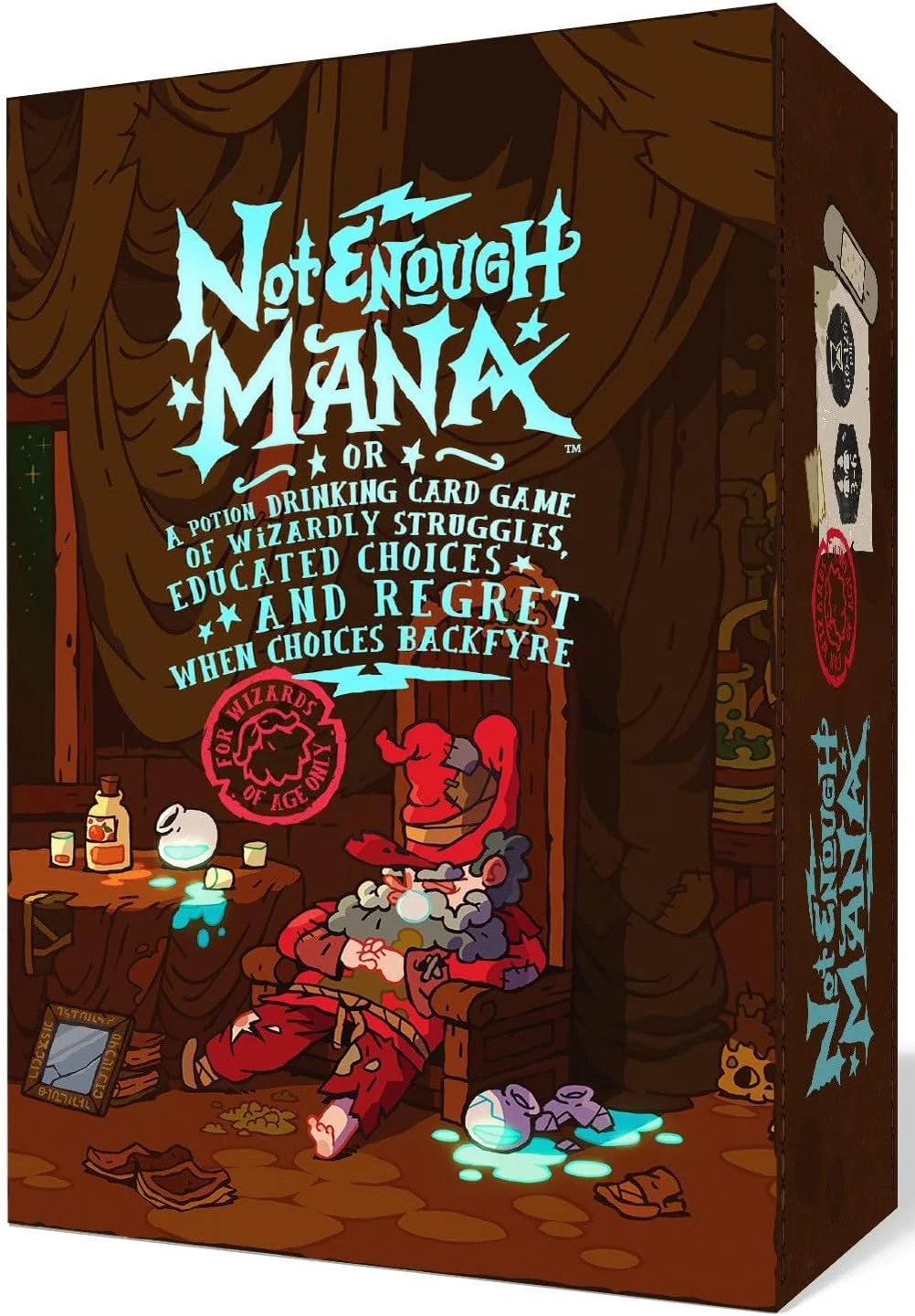 Board Games - Not Enough Mana – Joc de carti party cu vrajitori, engleza, 18+