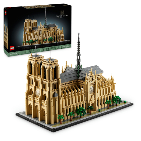 Lego Architecture - Notre-Dame de Paris - Ambalaj deteriorat