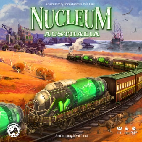 Board Games - Nucleum: Australia – Extensie joc de societate, engleza