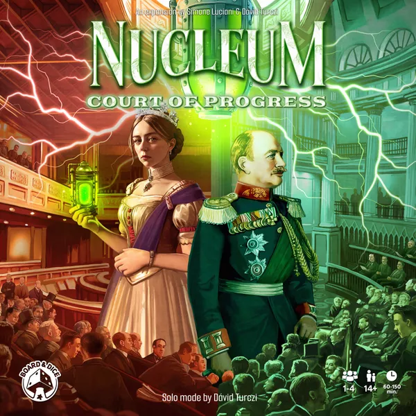 Board Games - Nucleum: Court of Progress – Extensie Strategica Politica pentru Jocul de Baza