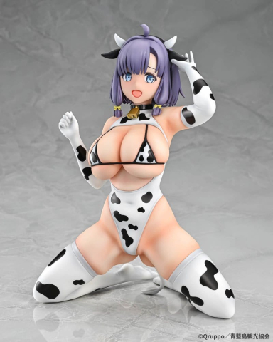 Nukitashi The Animation PVC Statue 1/5 Misaki Hotori Cow print costume 22 cm [1]