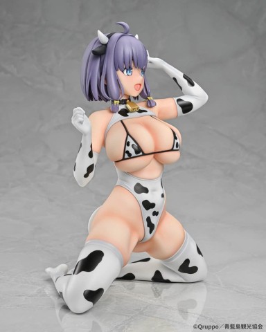 Nukitashi The Animation PVC Statue 1/5 Misaki Hotori Cow print costume 22 cm [14]