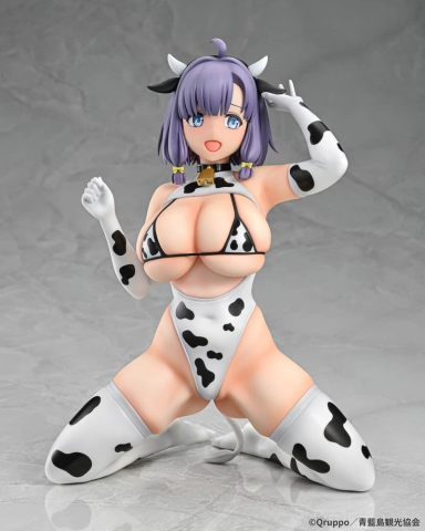Nukitashi The Animation PVC Statue 1/5 Misaki Hotori Cow print costume 22 cm [9]