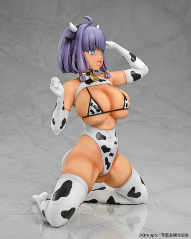Nukitashi The Animation PVC Statue 1/5 Misaki Hotori Cow print costume Tanned Ver. 22 cm [14]