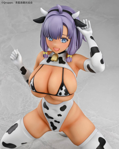 Nukitashi The Animation PVC Statue 1/5 Misaki Hotori Cow print costume Tanned Ver. 22 cm [3]